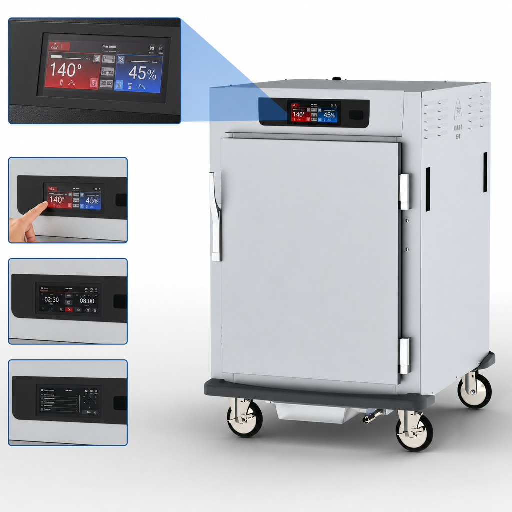 6.8-Inch Touch-Screen Controls