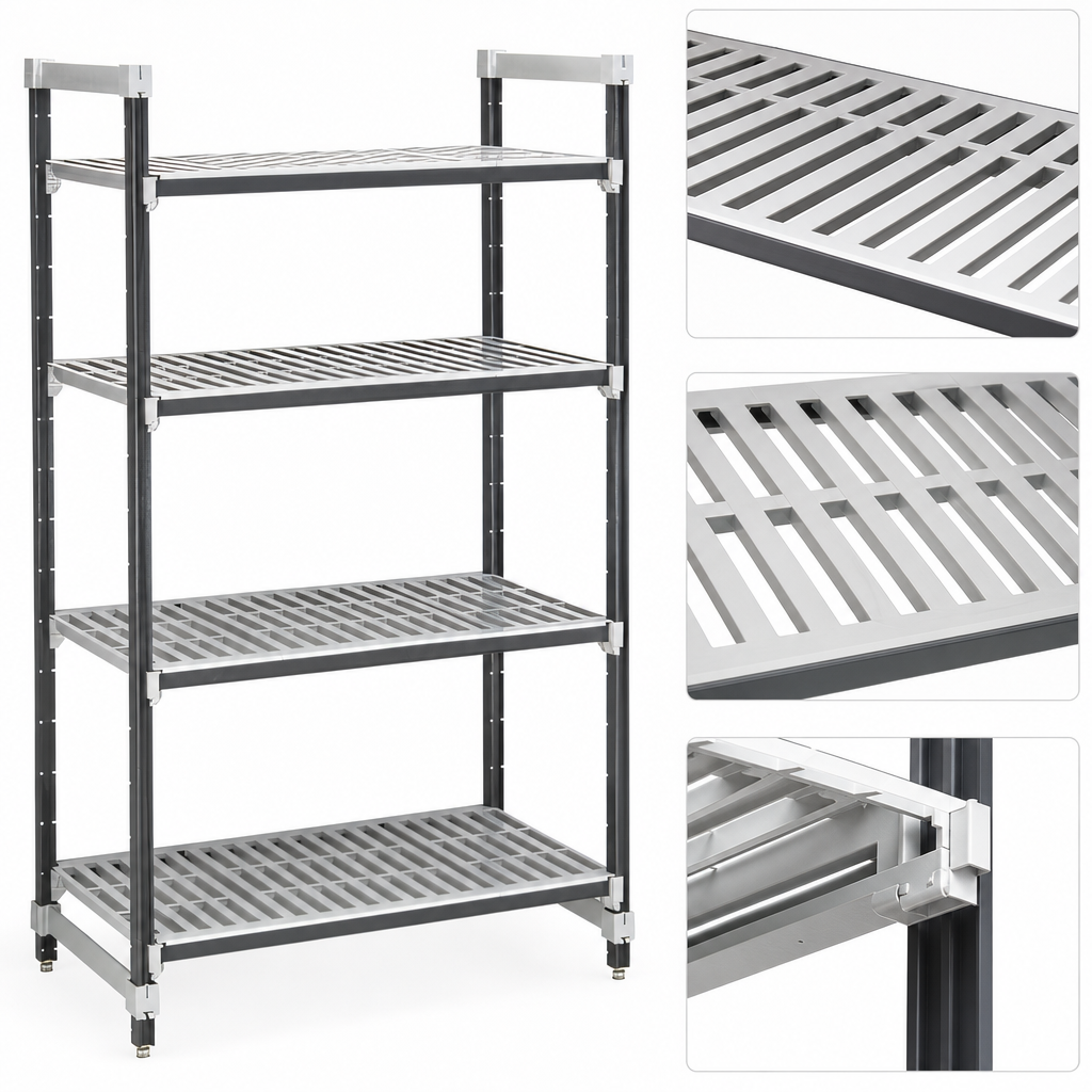 Vented Reinforced Shelf Plates