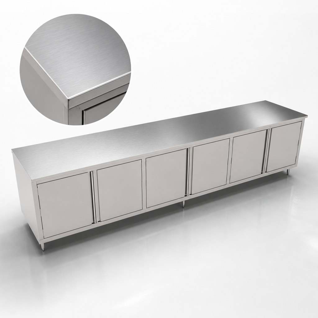 16-Gauge 300-Series Stainless Steel Top
