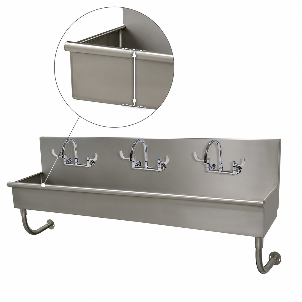 ADA-Compliant 5-Inch Bowl Depth