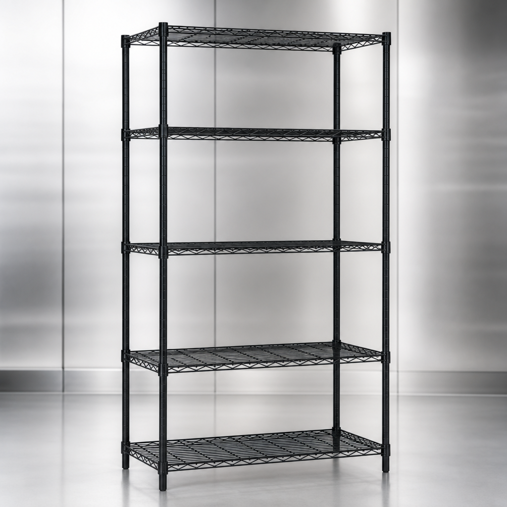 Five Wire Shelves