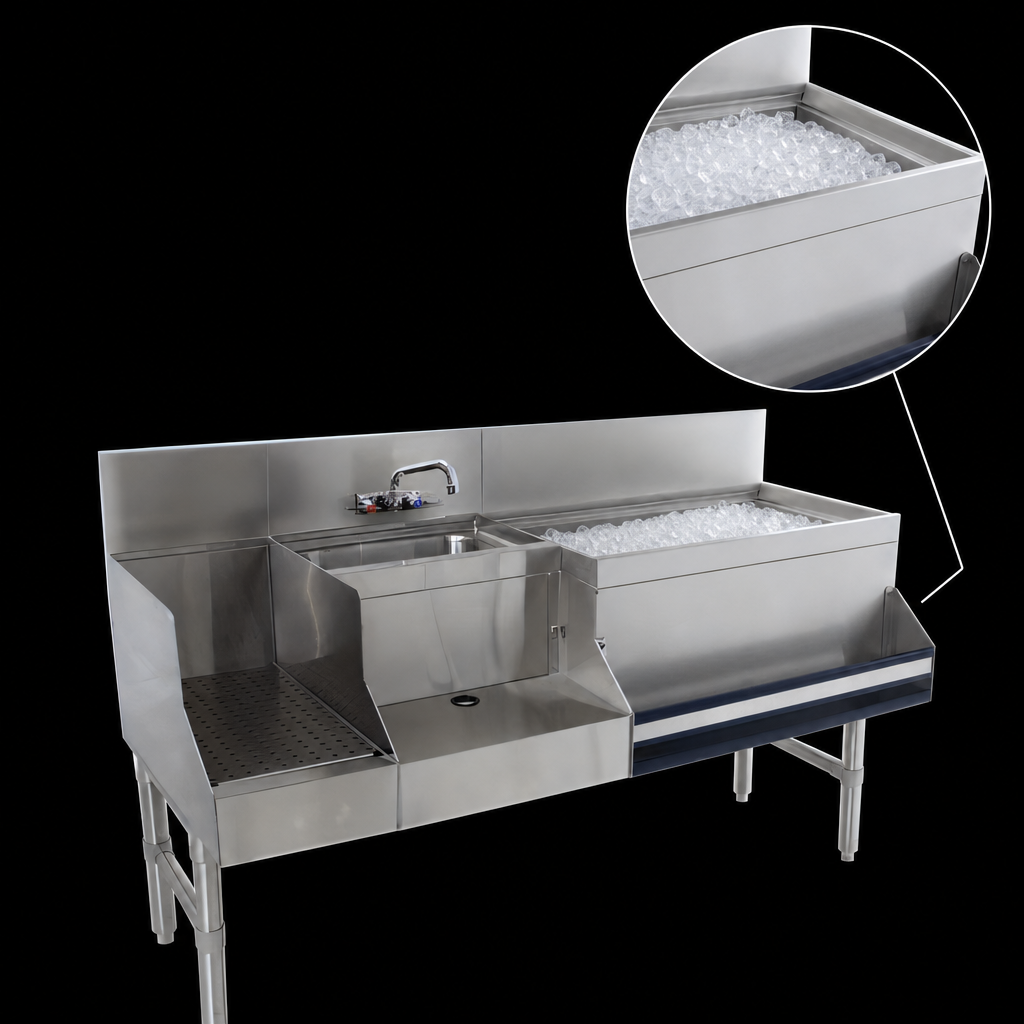 Right-Side Insulated Ice Bin