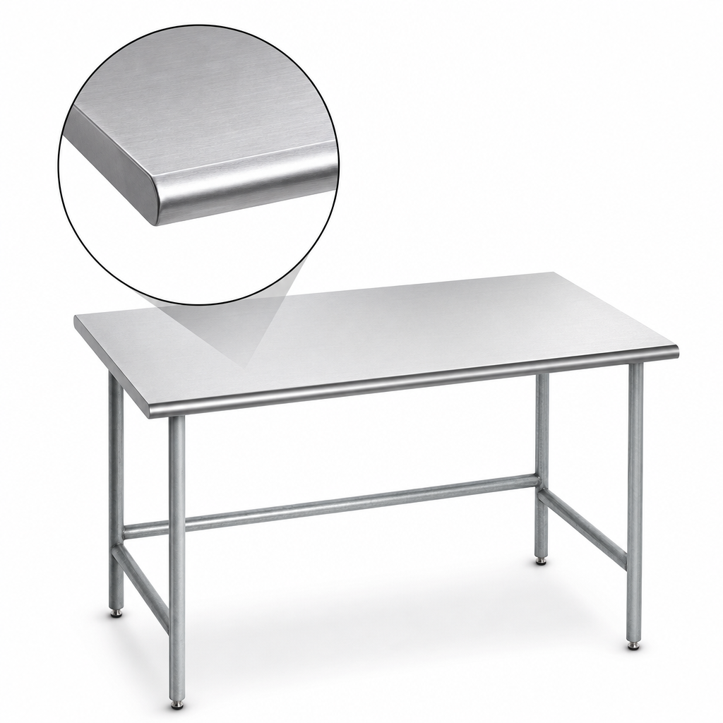 14-Gauge 304 Stainless Steel Top