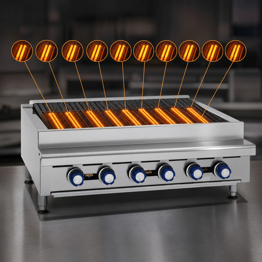 10 Radiant Burners