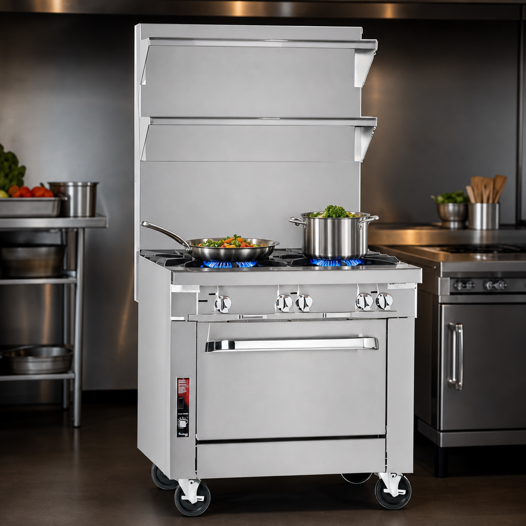 Two Open-Burner Layout