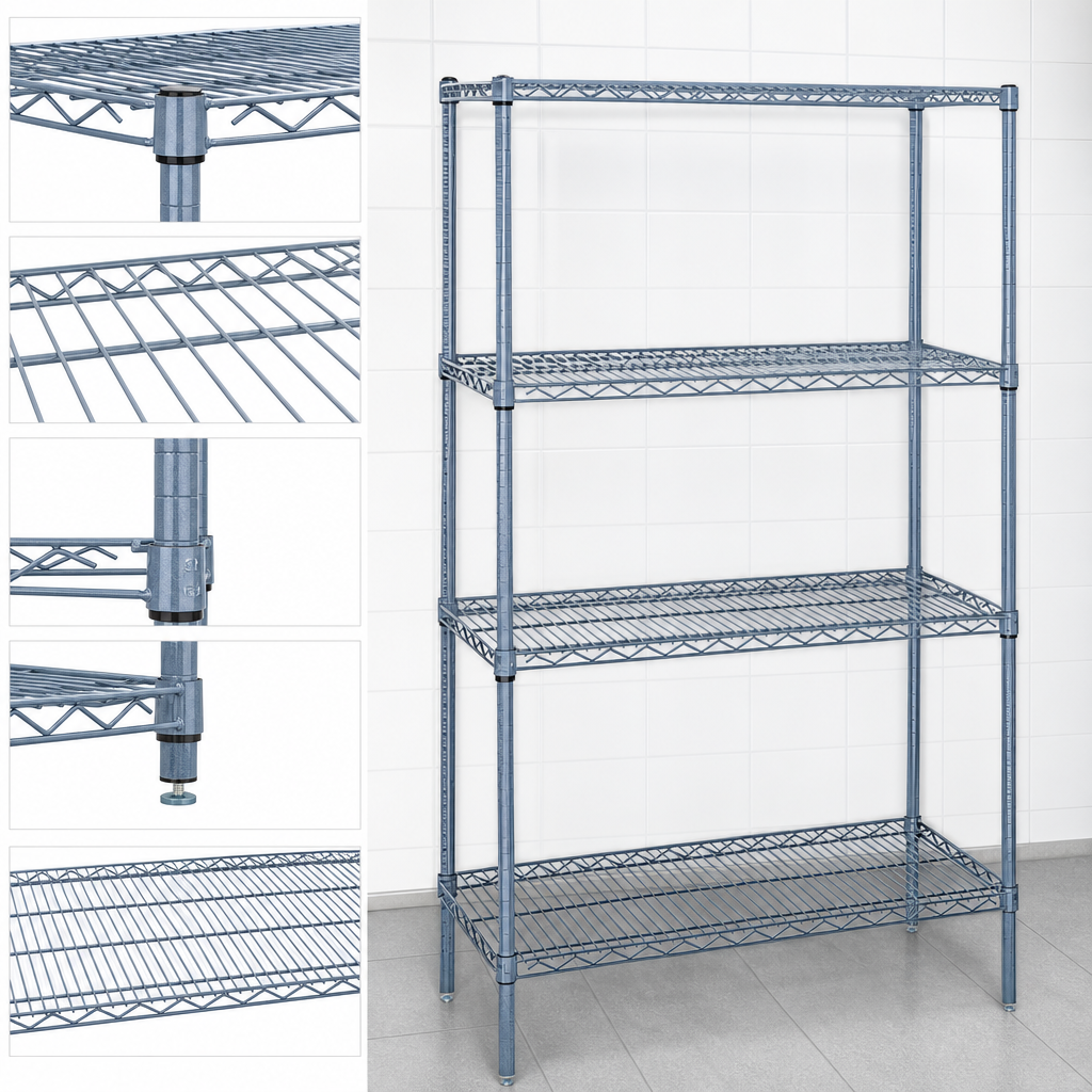 Five Wire Shelves