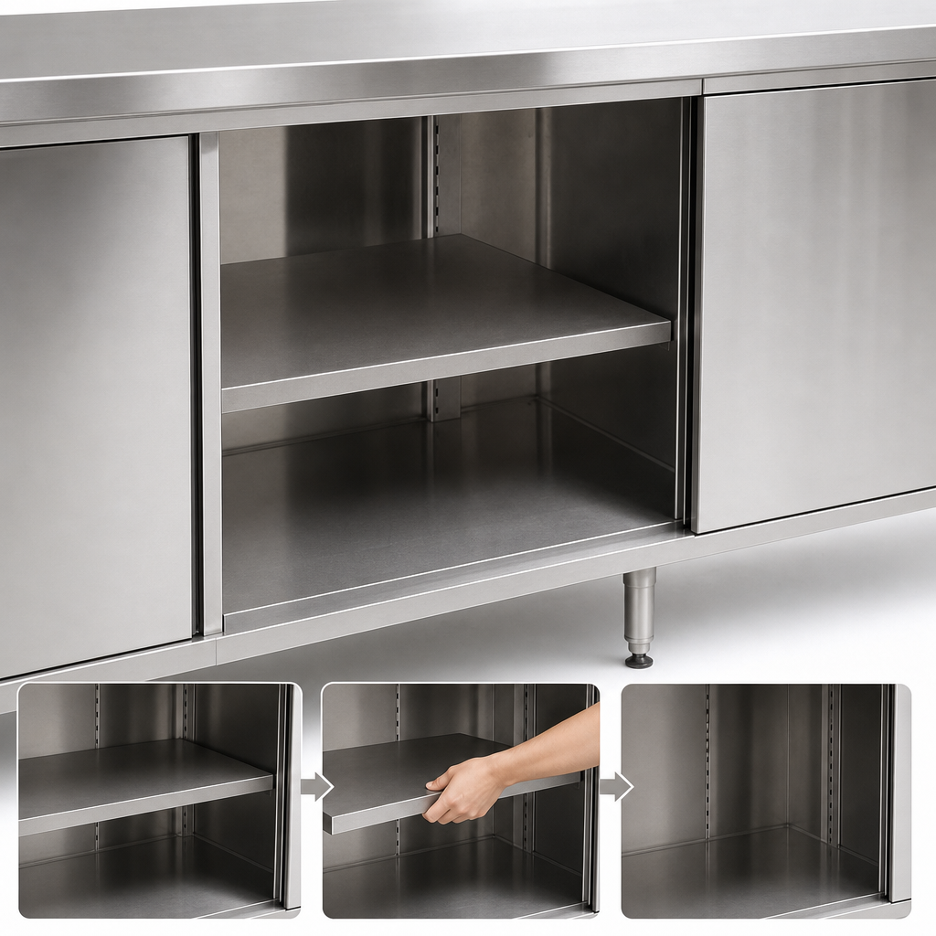 Removable Intermediate Shelf