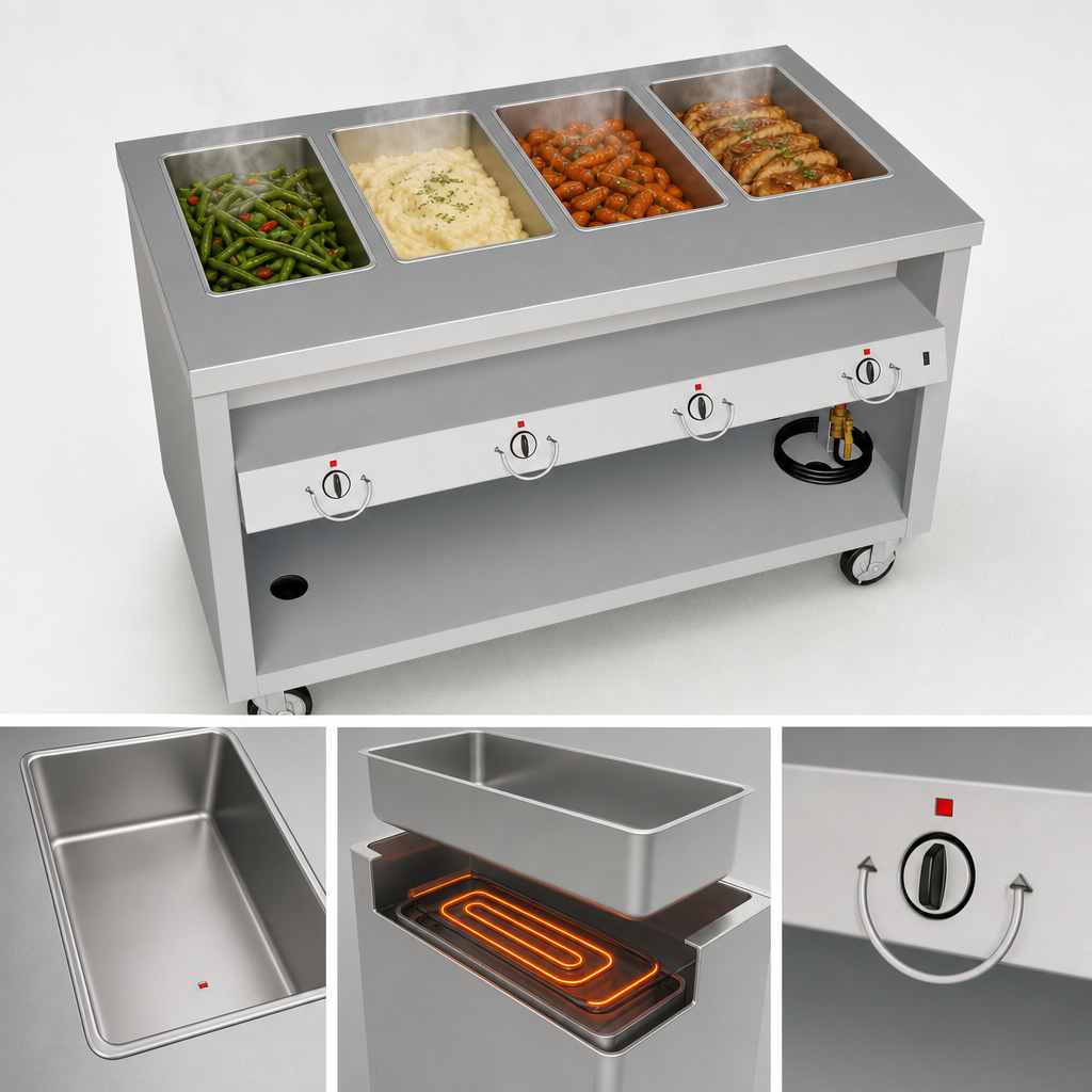 Sealed Hot Food Wells
