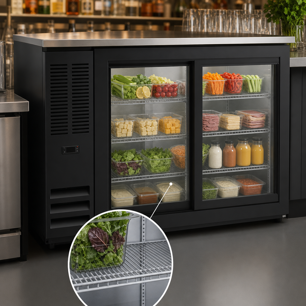 Food-Rated Open Food Storage