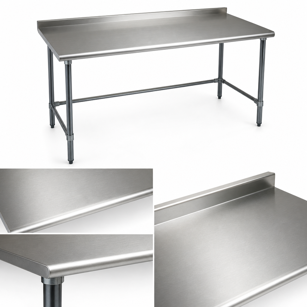16 Gauge 300 Series Stainless Steel Top