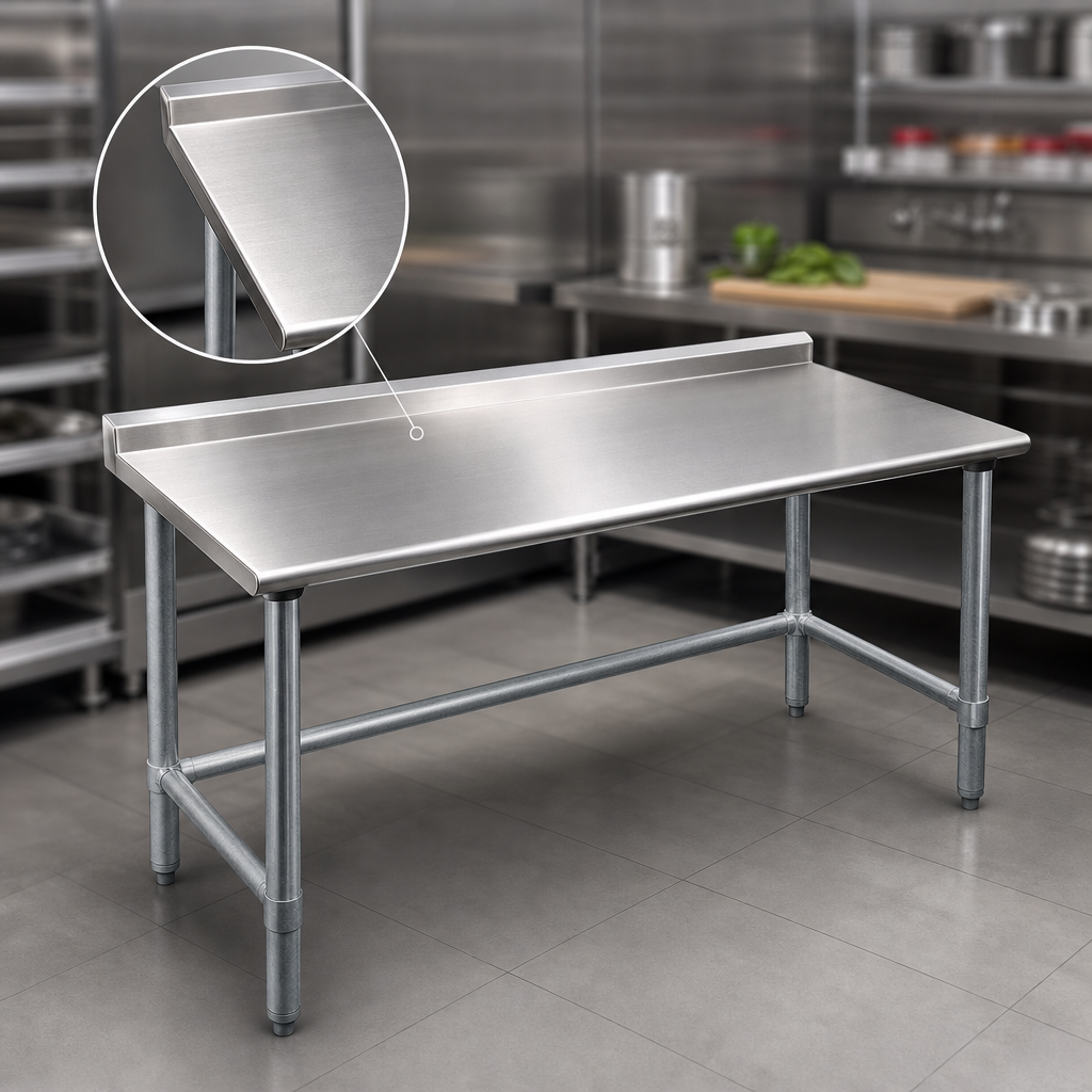 16 Gauge 300 Series Stainless Steel Top