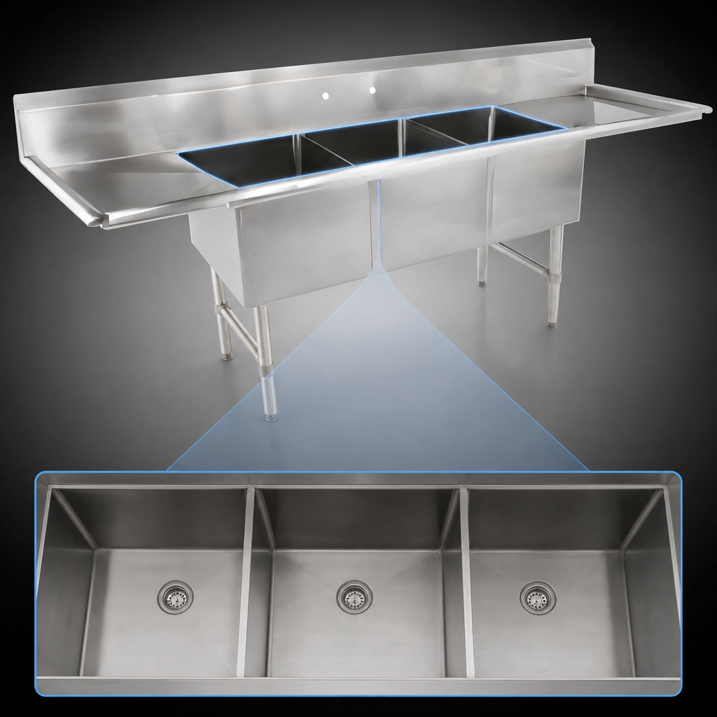 Three-Compartment Layout