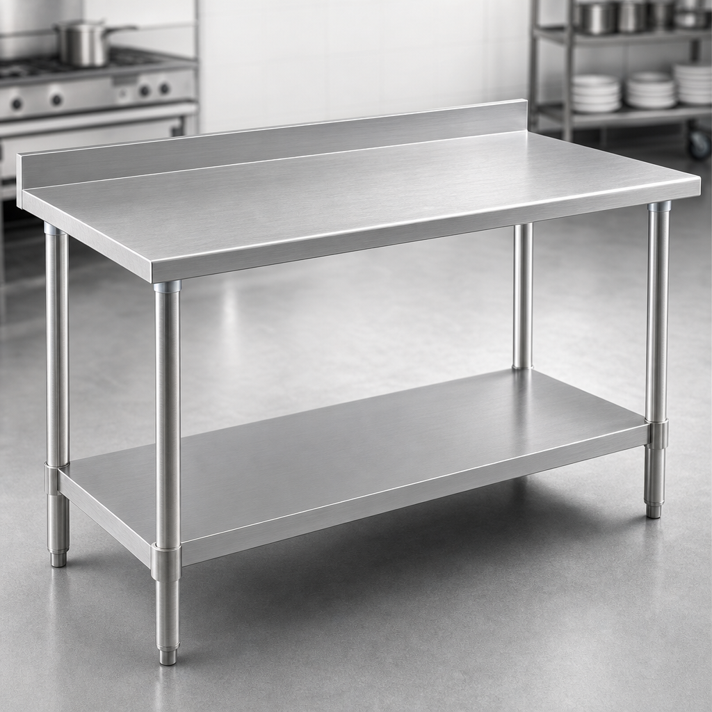 14-Gauge Stainless Steel Top