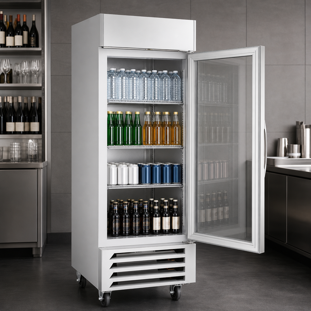 Right-Hand Hinged Glass Door