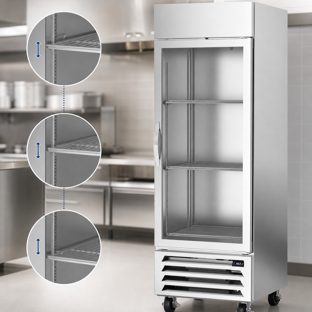 Three Adjustable Shelves