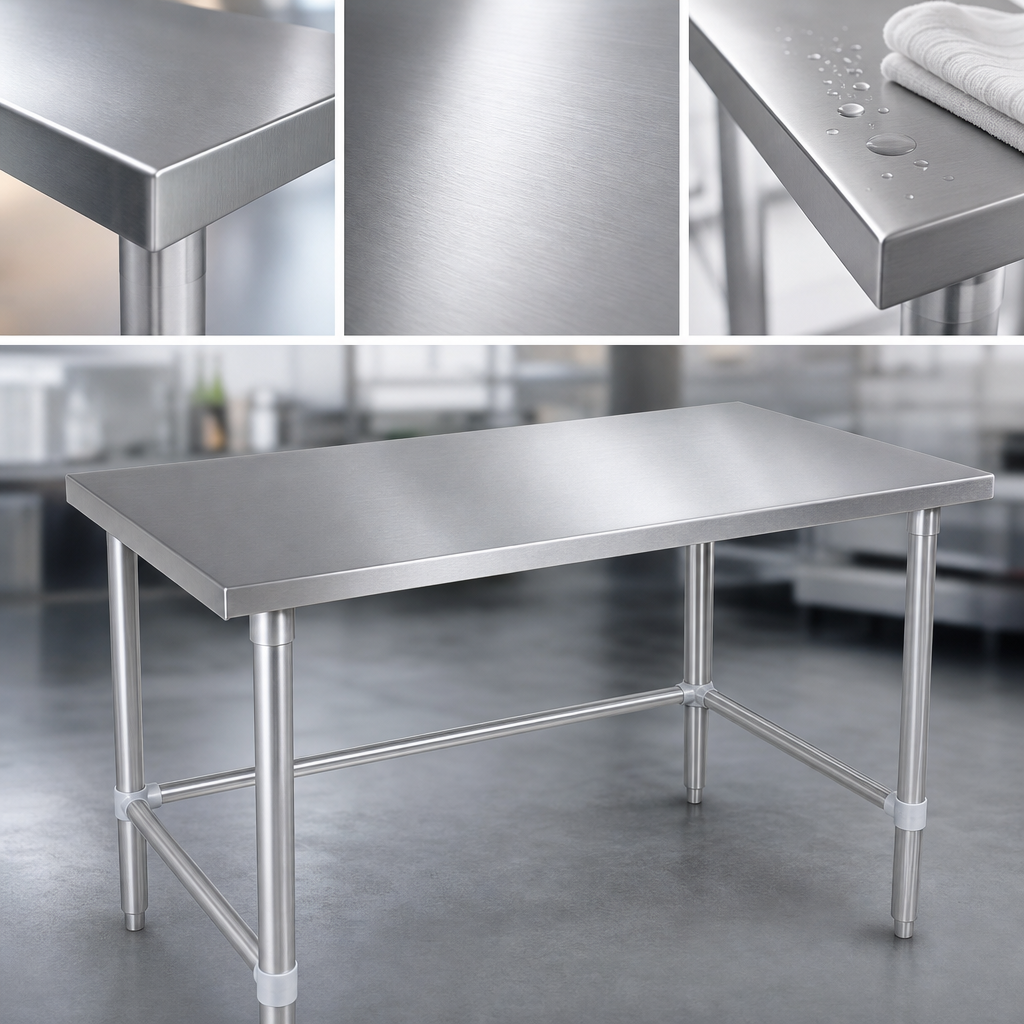 14-Gauge 300 Series Stainless Steel Top