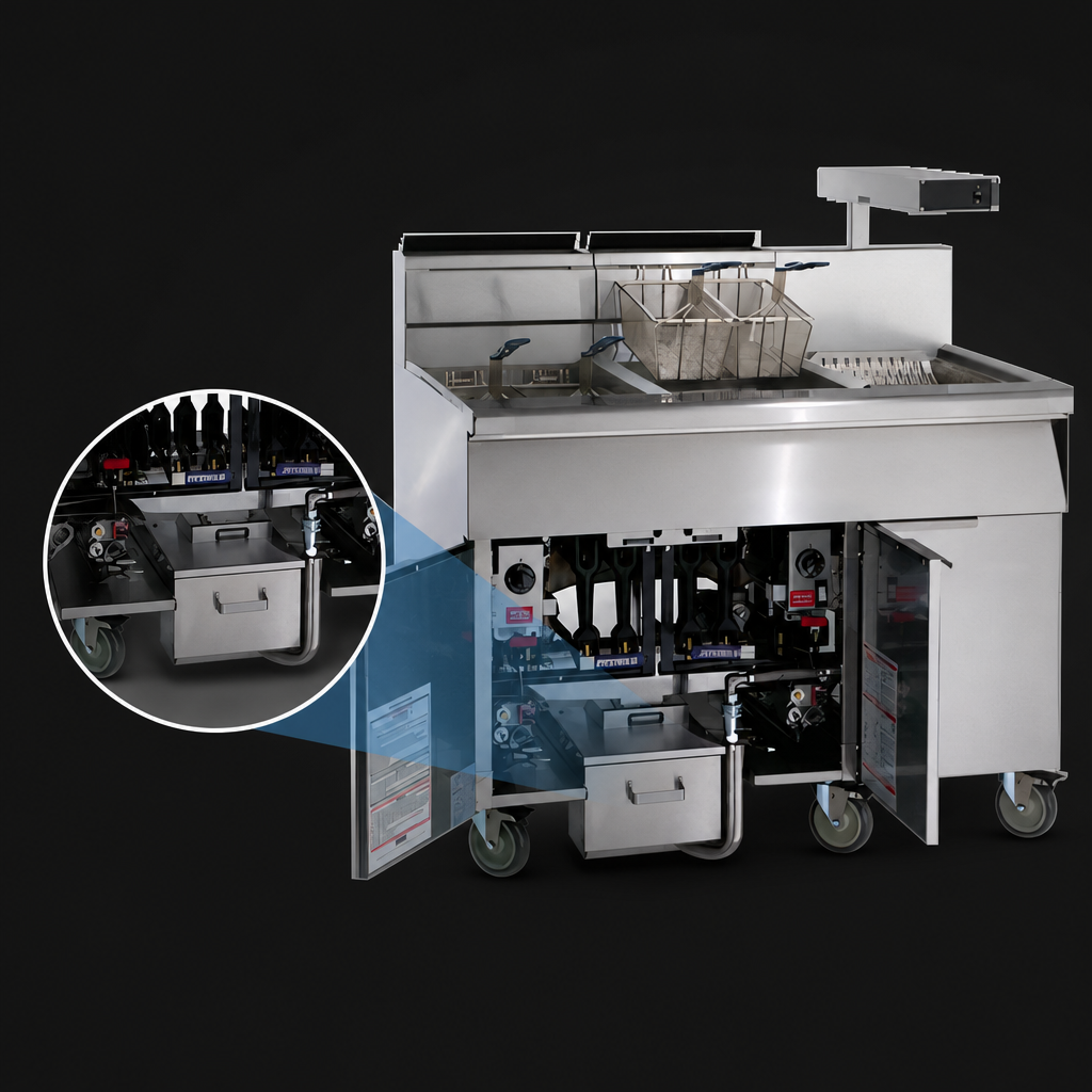 Built-In Under-Fryer Filter