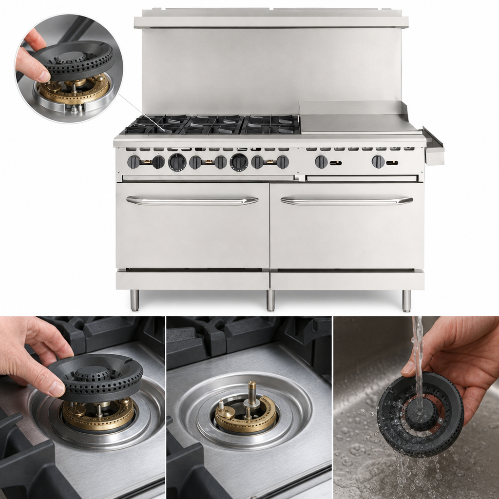 Lift-Off Burner Heads