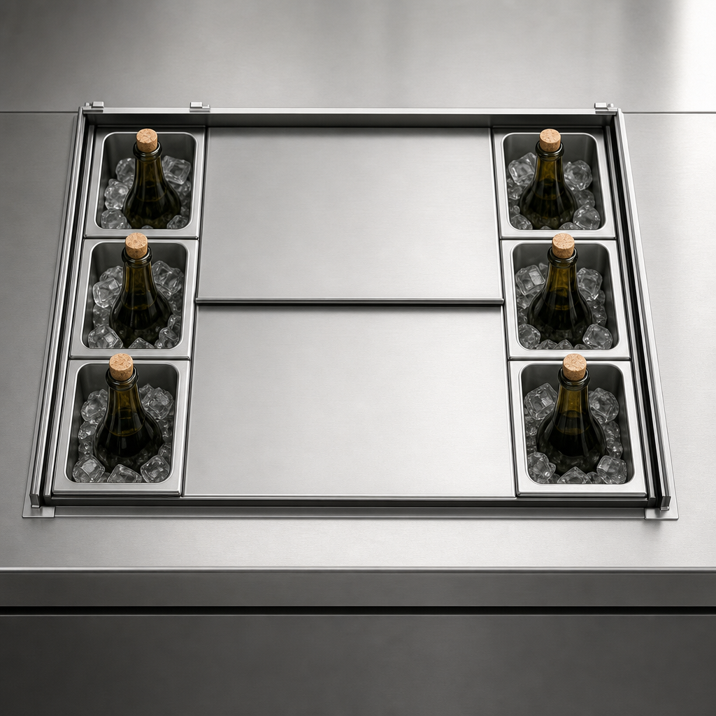 6-Bottle Capacity