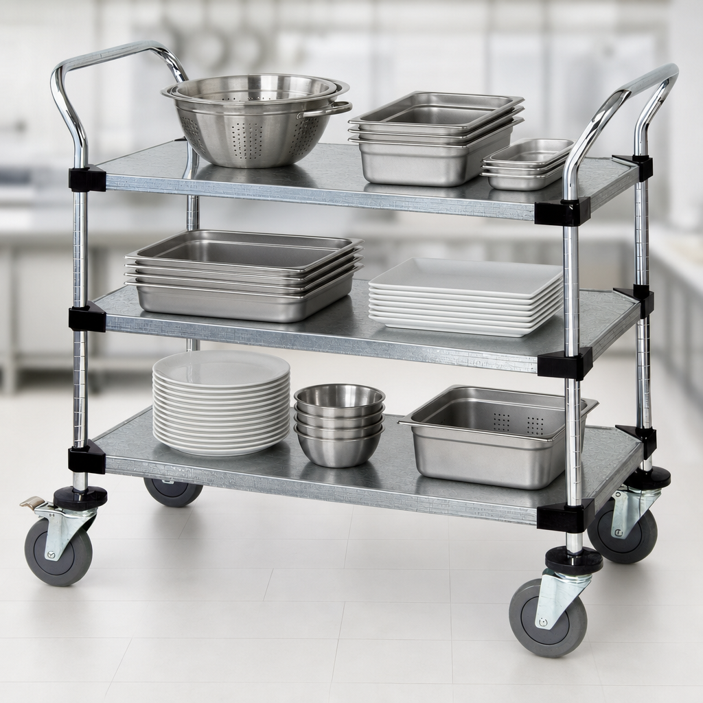Three Solid Shelves