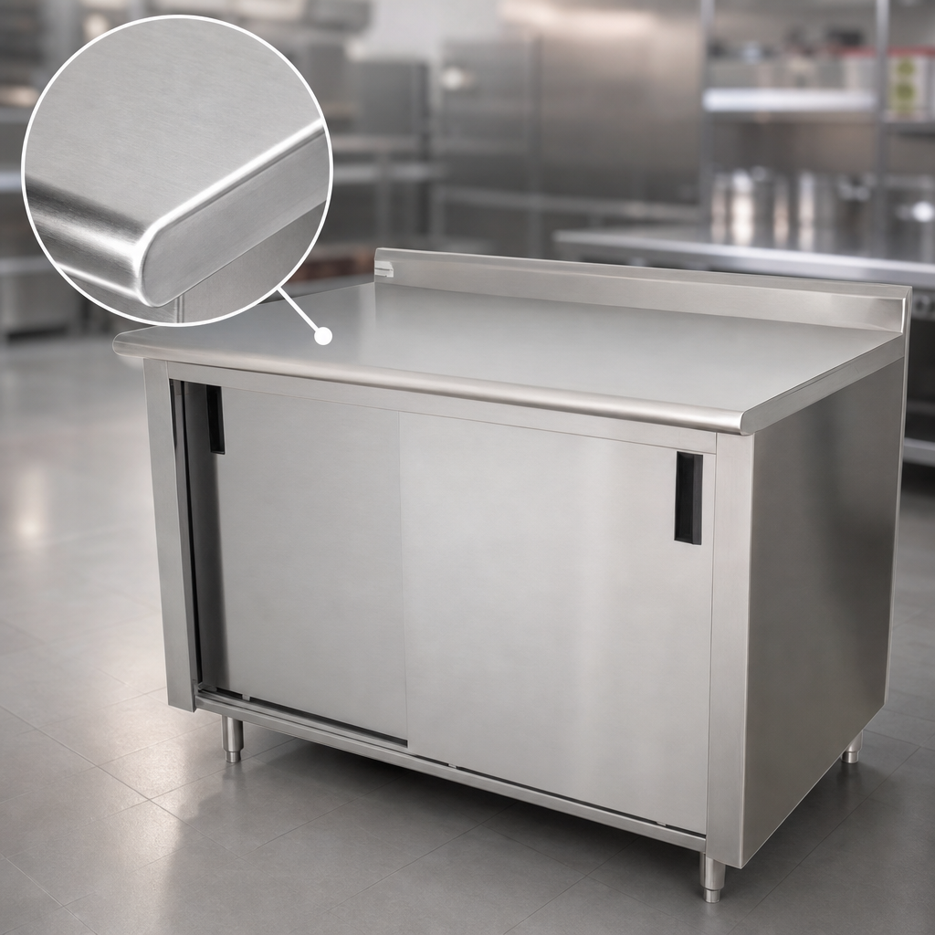 14 Gauge 304 Stainless Steel Top