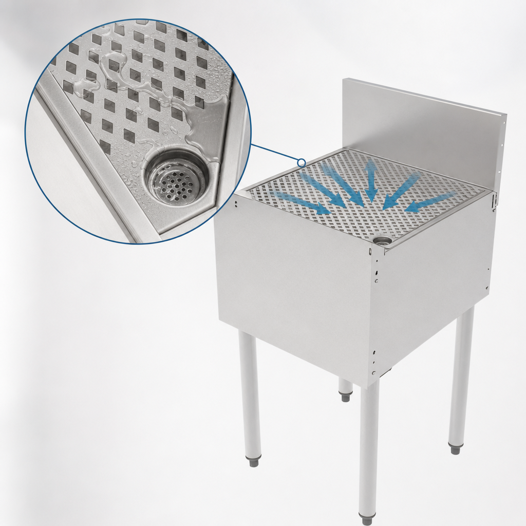Pitched Drainboard Top
