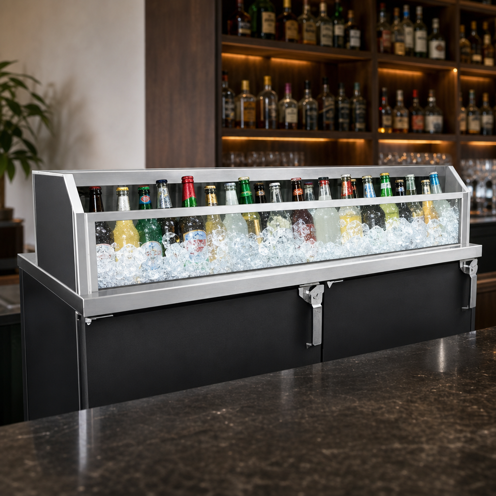 Back Bar Beverage Merchandiser