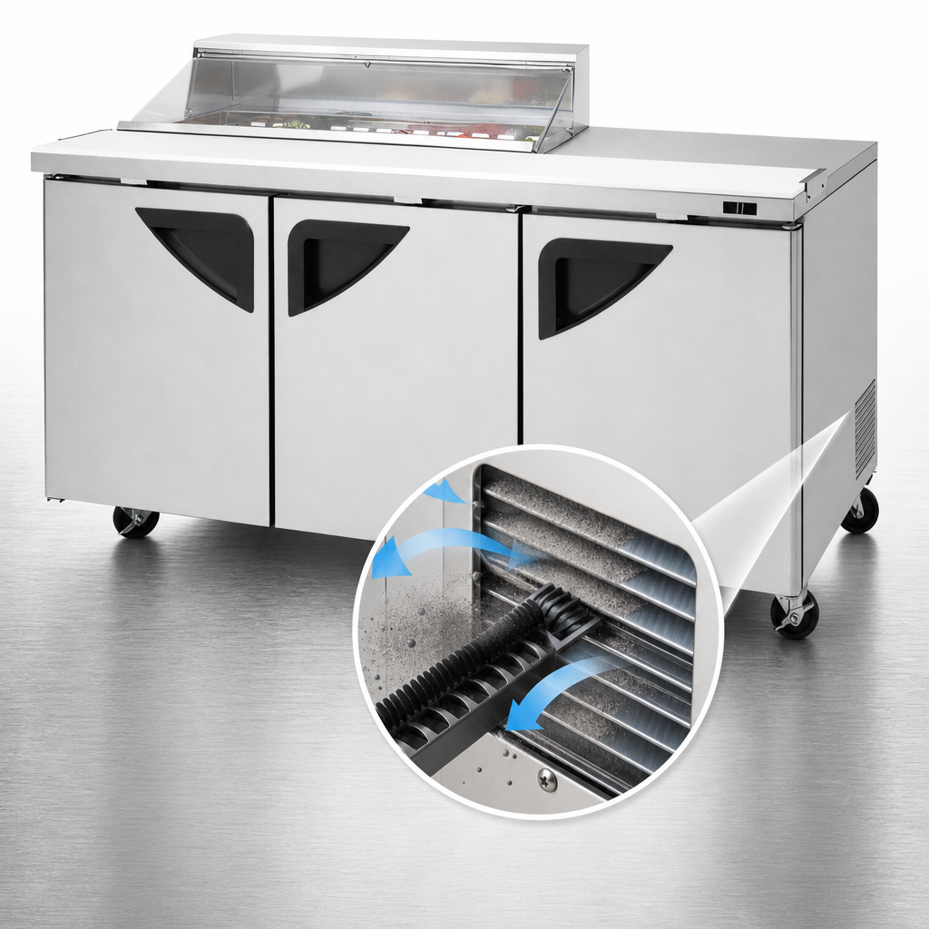 Self-Cleaning Condenser