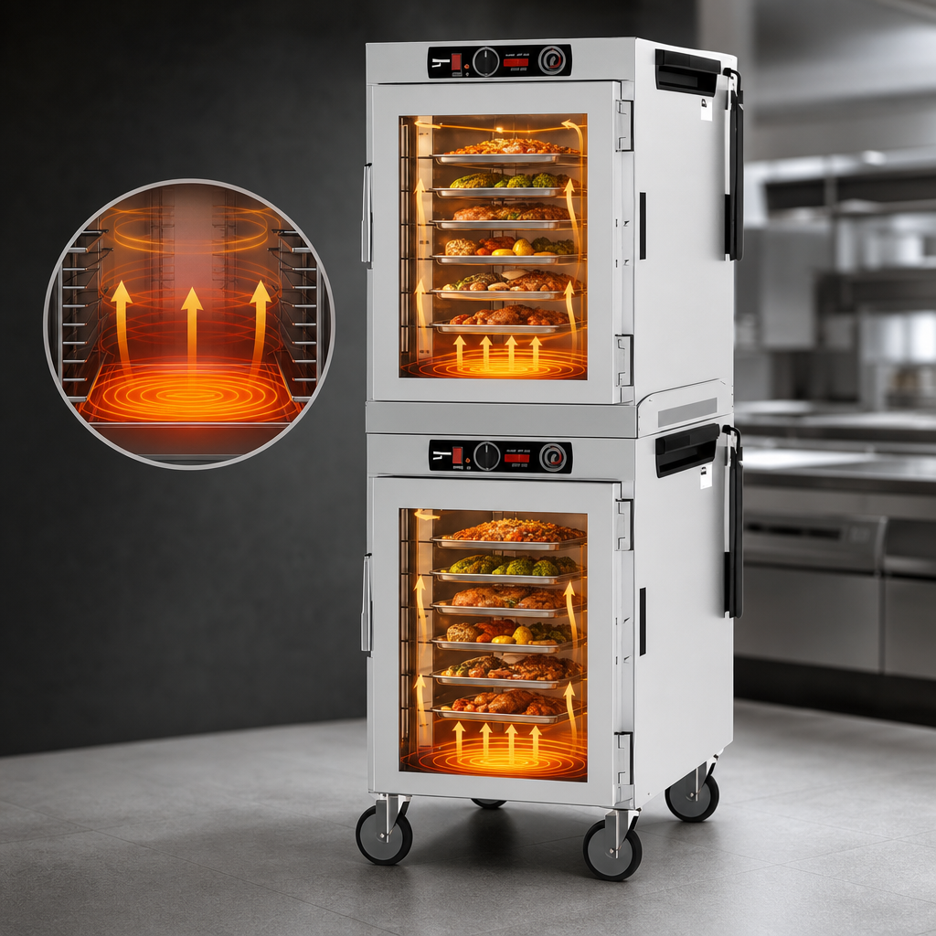 Hybrid Convection-Radiant Heating