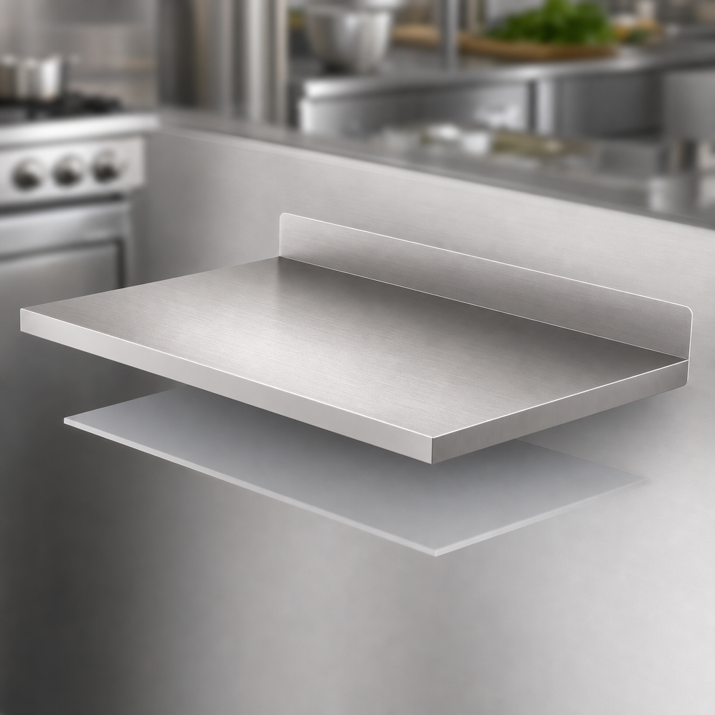 304 16-Gauge Stainless Steel Top