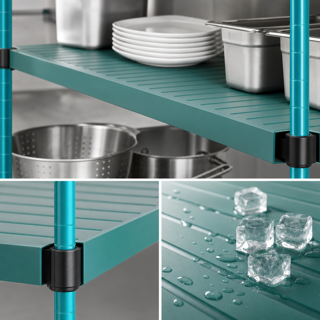 Solid Polymer Shelf Mat
