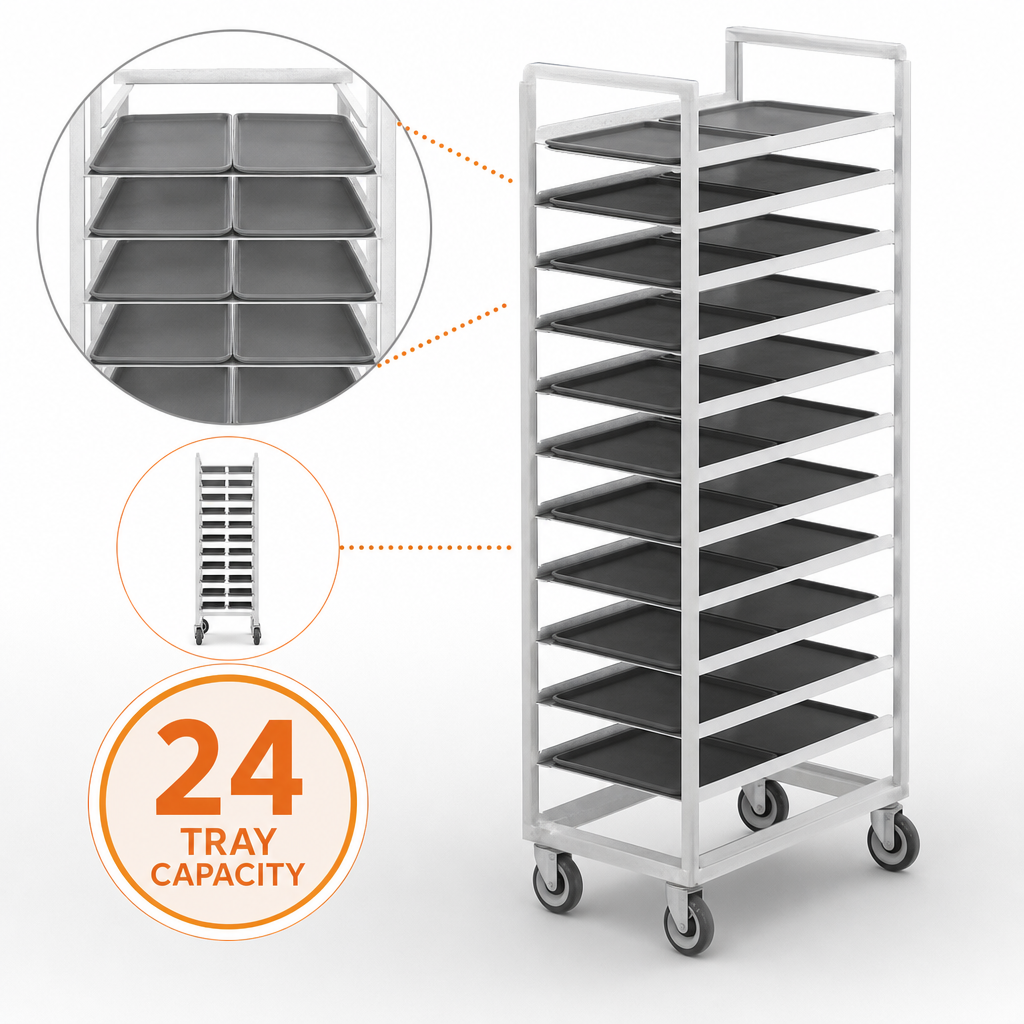 24-Tray Capacity
