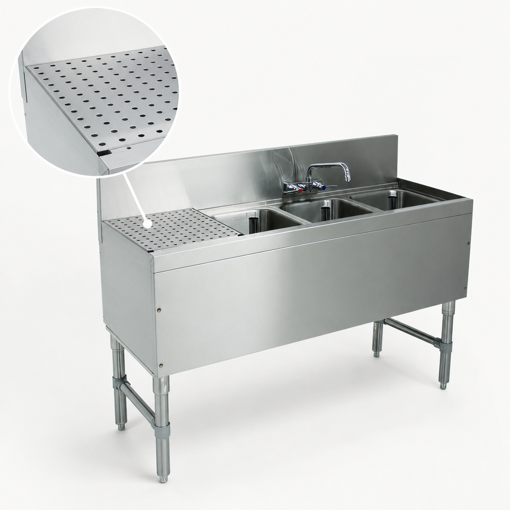 Perforated Left Drainboard