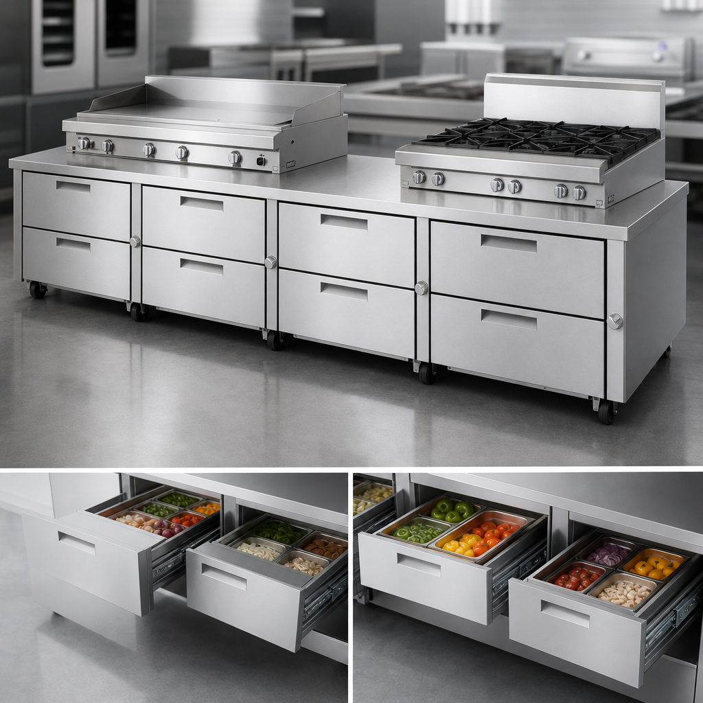 Eight Drawer Storage