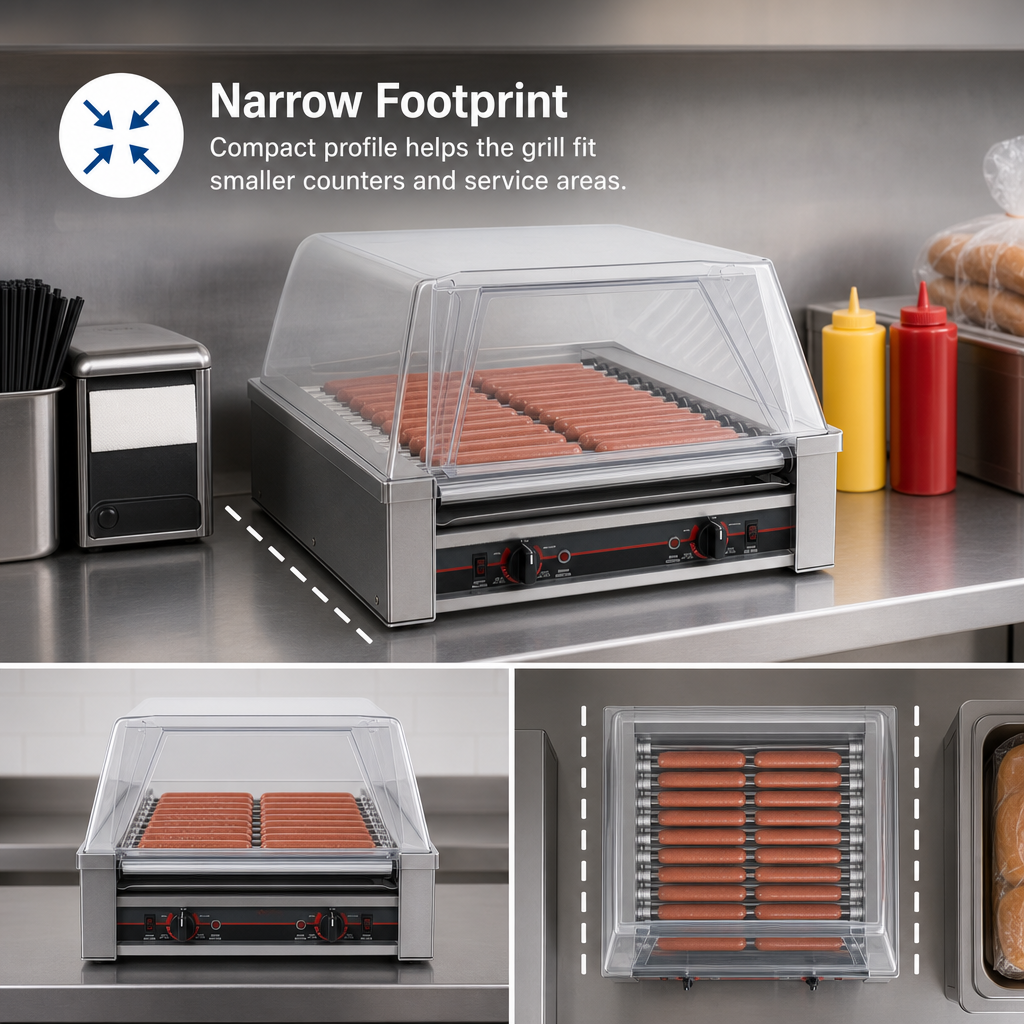Narrow Footprint