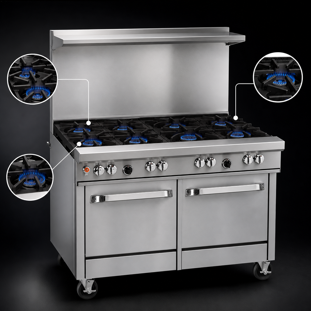 7-Burner Open Top