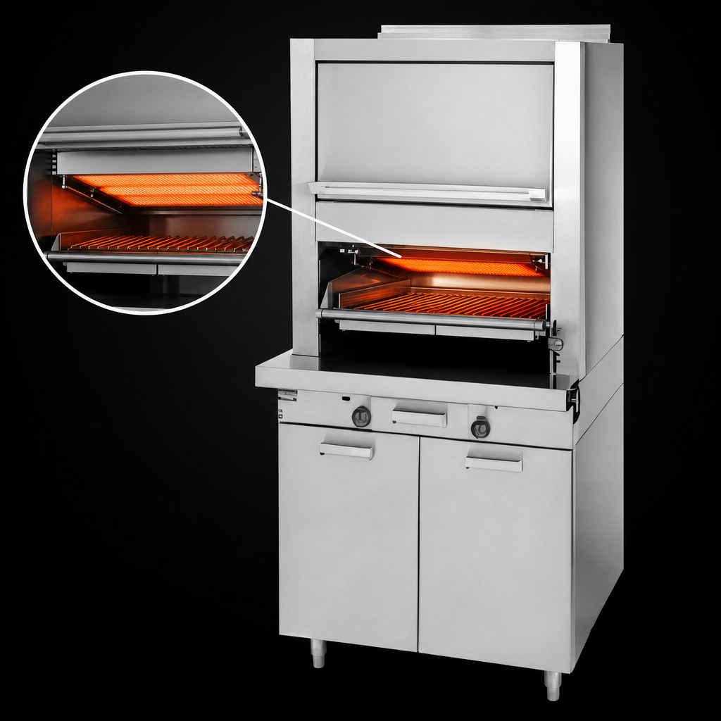 Ceramic Radiant Broiler Deck