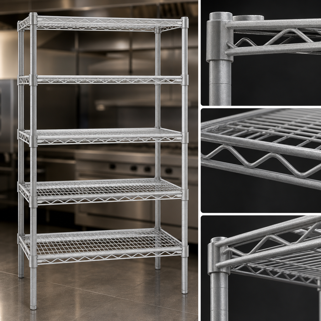 Patented QuadTruss Shelf Design