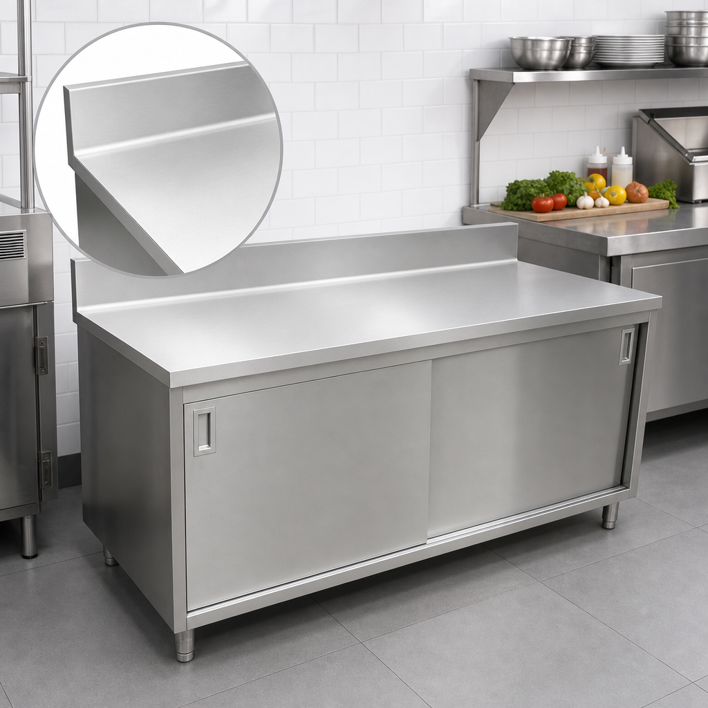 16-Gauge 430 Stainless Steel Top