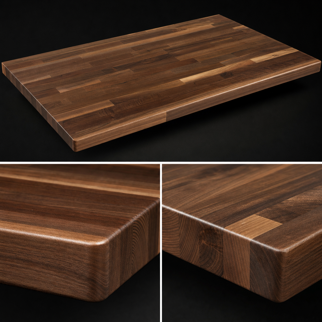Blended Edge Grain Rails