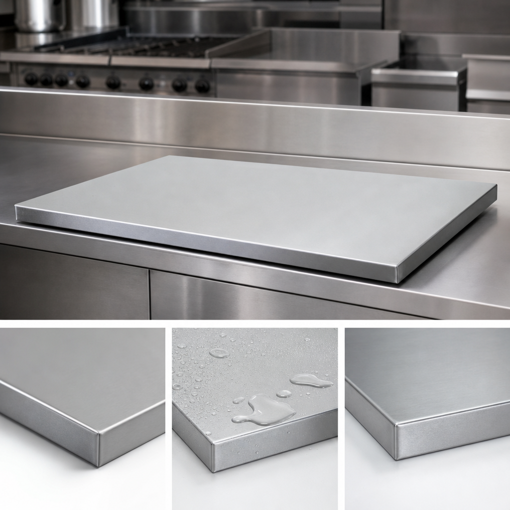 16-Gauge 300-Series Stainless Steel