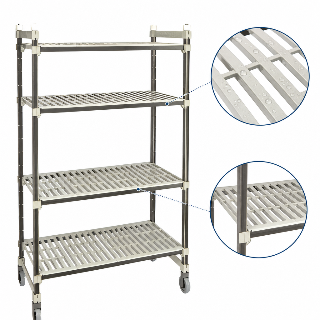 Vented Shelf Plates