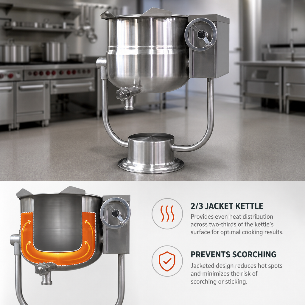 2/3 Jacket Kettle