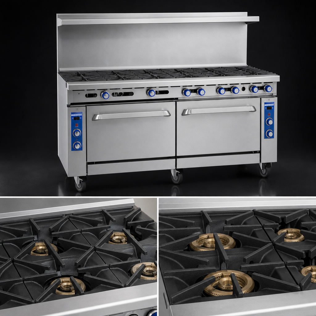 12-Burner Top Configuration