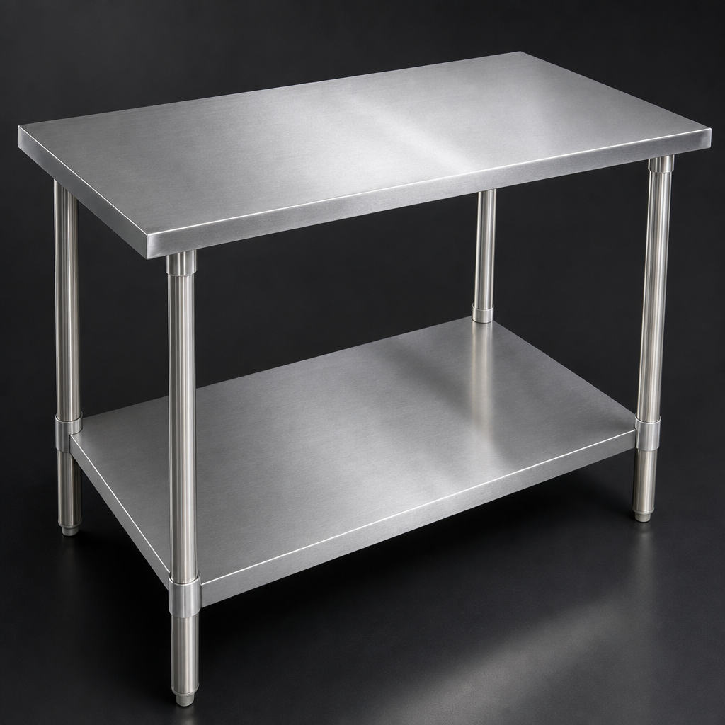 14-Gauge Stainless Steel Top