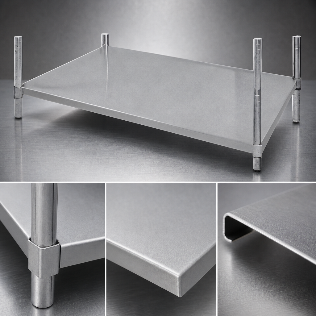 Heavy-Gauge Stainless Steel Construction