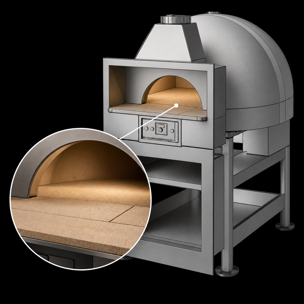 MarraStone Refractory Brick Hearth