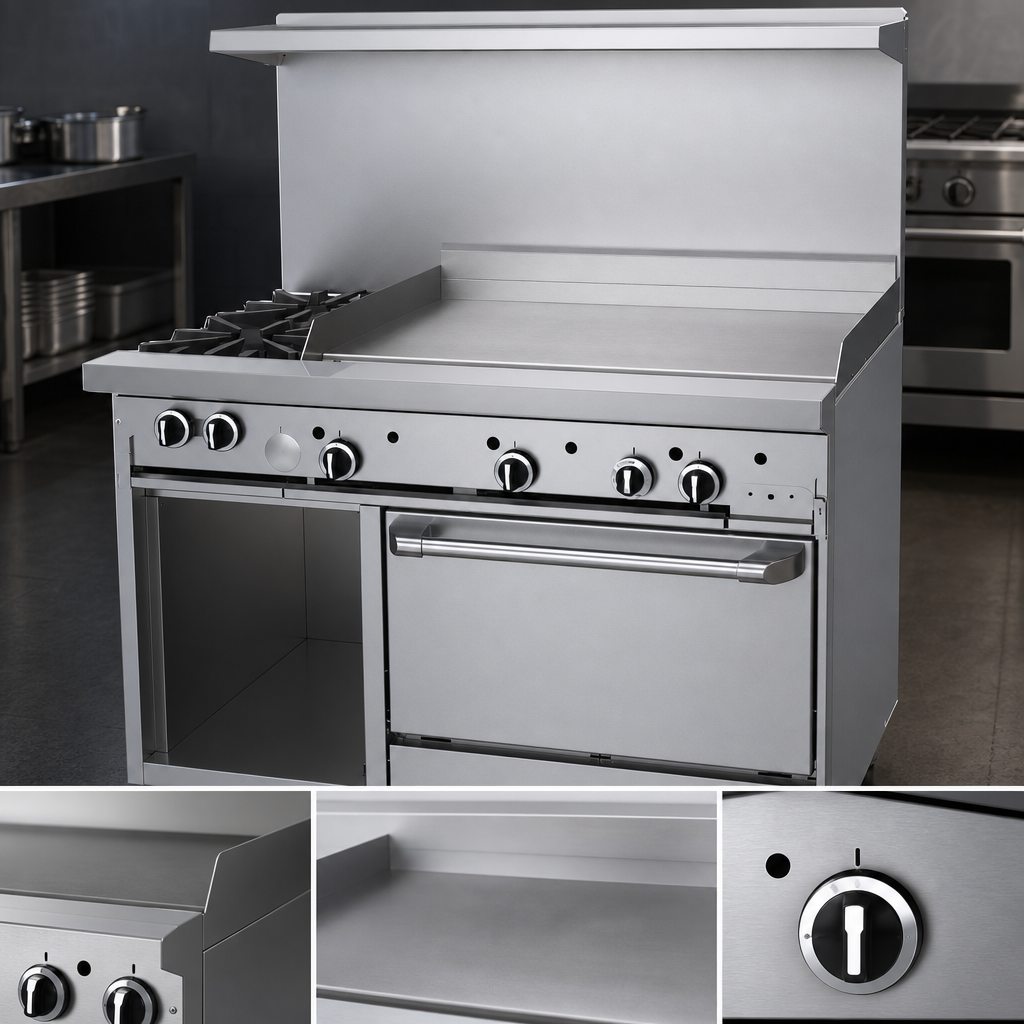 36-Inch Griddle Section