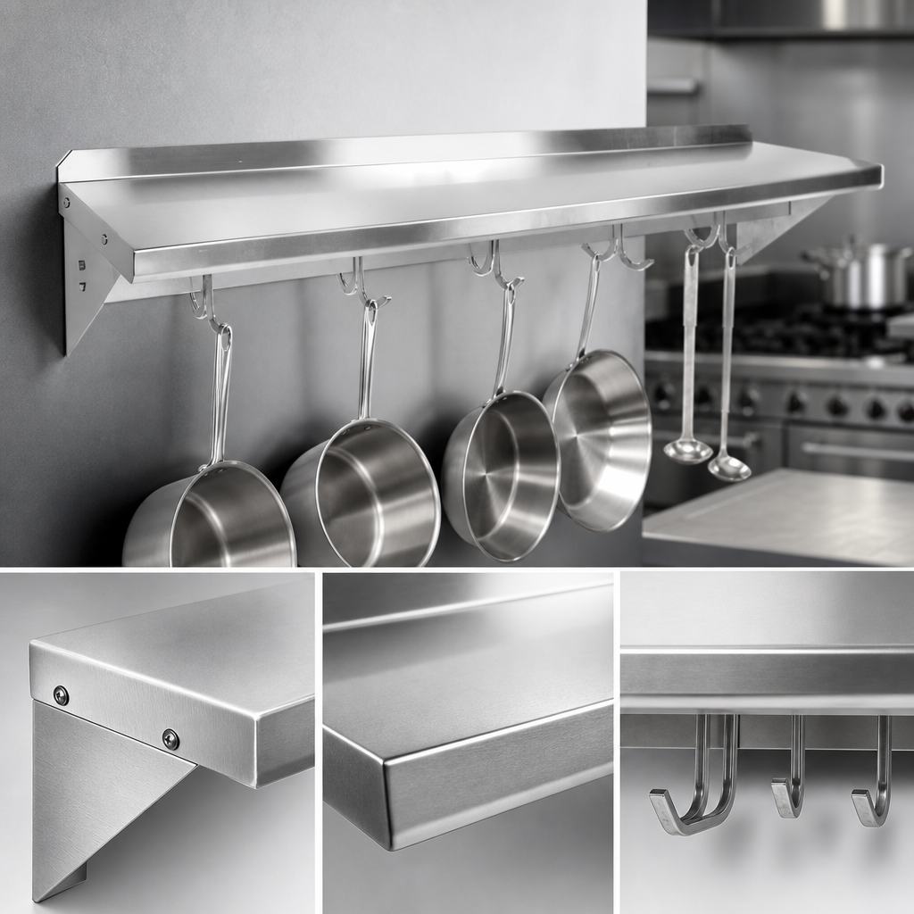 14 Gauge Stainless Steel Construction