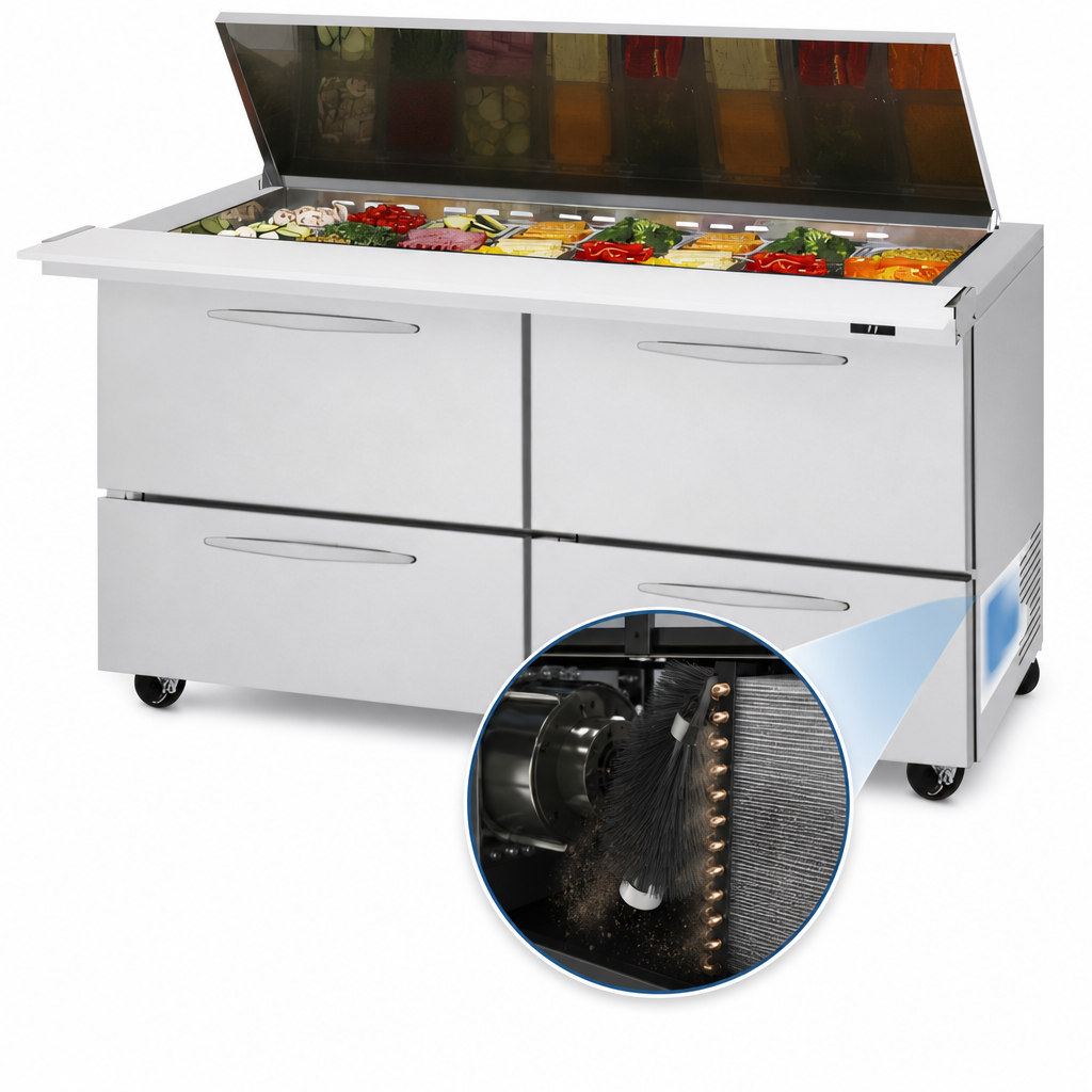 Self-Cleaning Condenser
